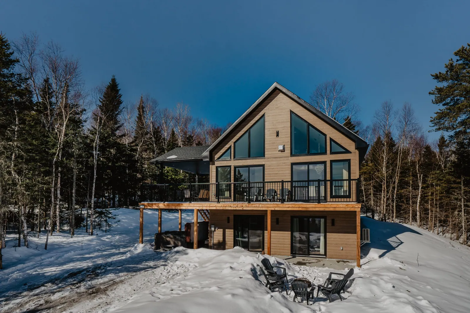 KLIMA chalet in winter